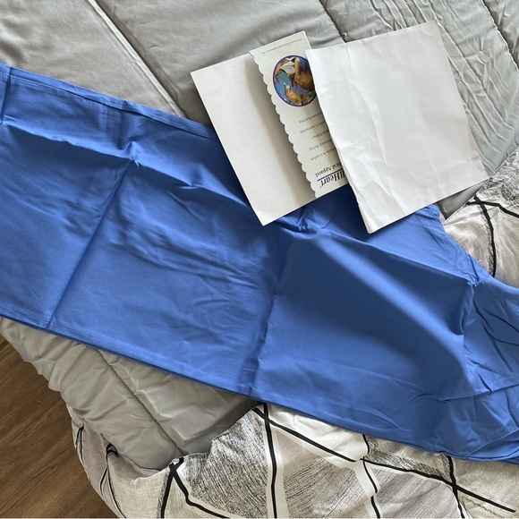 ALL HEART BASICS SCRUB PANTS 2 POCKETS ON FRONT- ROYAL BLUE - Picture 3 of 8